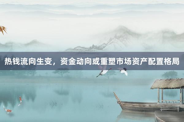 热钱流向生变，资金动向或重塑市场资产配置格局